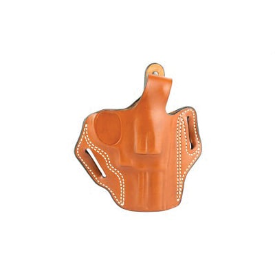 DeSantis Thumb Break Scabbard RH Belt Holster For 3" S&W N Frame, Tan - 001TA43Z0