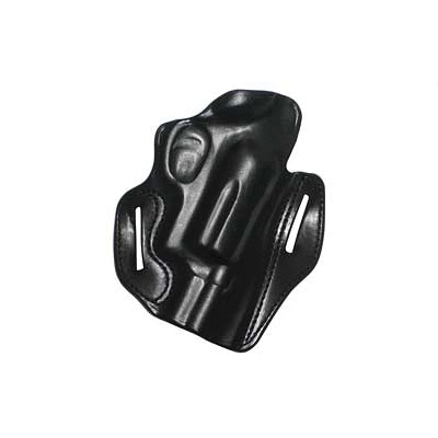 DeSantis Gunhide Speed Scabbard Belt Holster Fits 2" Taurus Public Defender w/ 2.5" Cylinder, RH, Black - 002BAI6Z0 - Desantis Gunhide