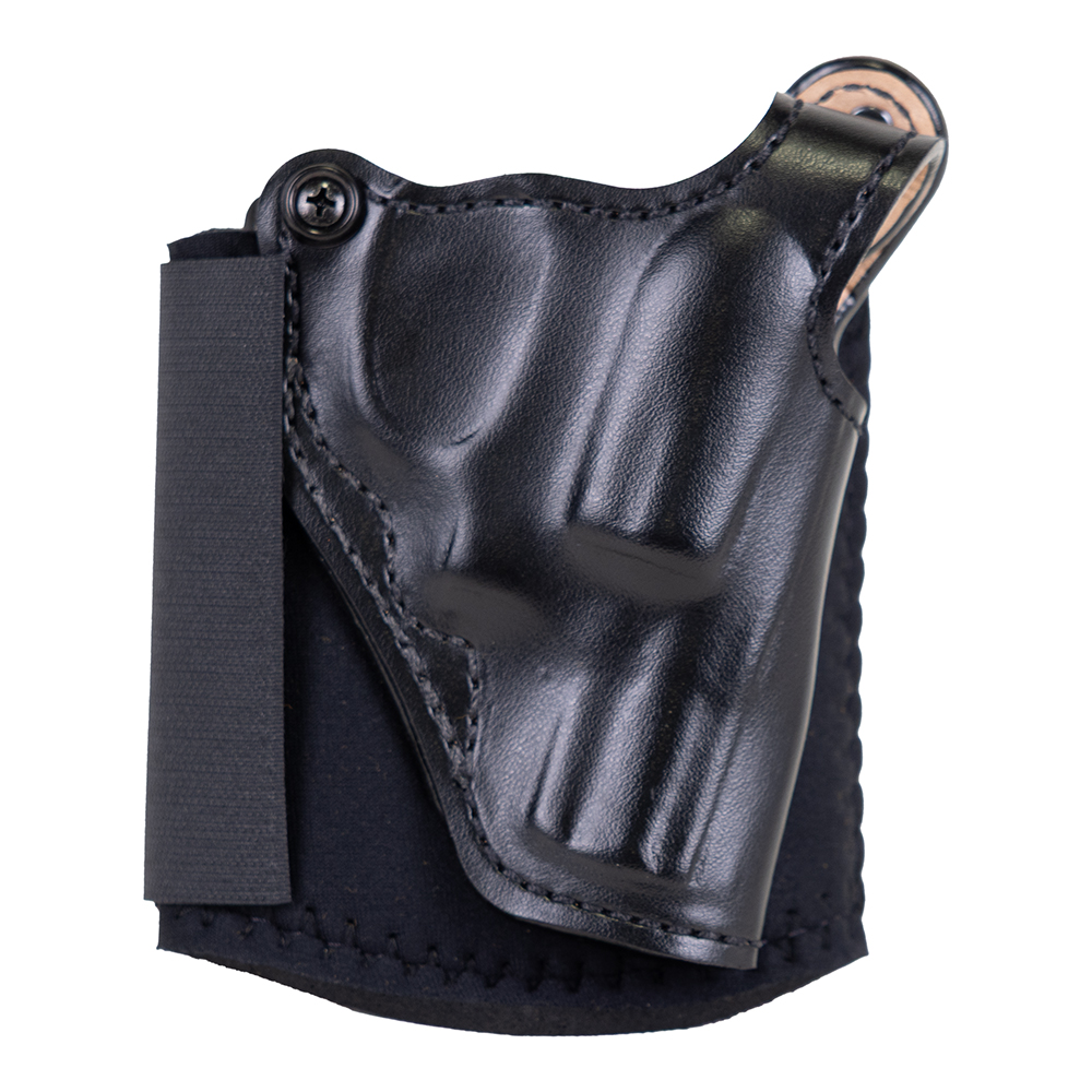 DeSantis Gunhide Die Hard Ankle Holster Fits S&W J Frame, RH, Black - 014PC02Z0 - Desantis Gunhide