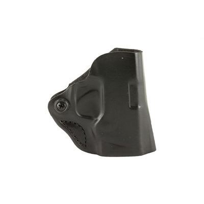 DeSantis Gunhide Mini Scabbard Belt Holster Fits S&W .380 Bodyguard w/ Laser, RH, Black - 019BAU7Z0 - Desantis Gunhide