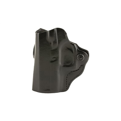 DeSantis Gunhide Mini Scabbard Belt Holster Fits Glock 43/43X, LH, Black - 019BB8BZ0