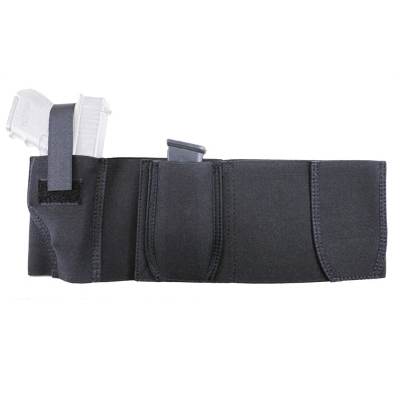 DeSantis Belly Band Elastic Ambi  Holster, Small, Black - 060BJG1Z0 - Desantis Gunhide