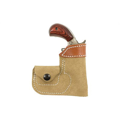 DeSantis Gunhide NAA Pocket Holster Fits 1" - 1 1/8" Barrel North American Arms, Ambi, Tan - 109NAX4Z0