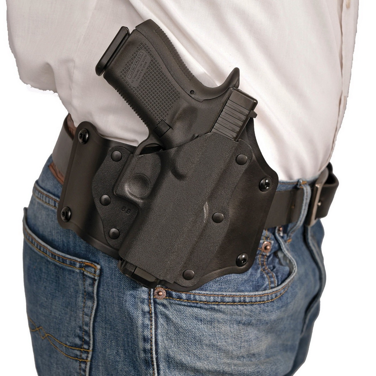 DeSantis Gunhide Intruder 2.0 Right Hand Springfield XDS OWB Holster, Black - 176KAY1Z0 - Desantis Gunhide