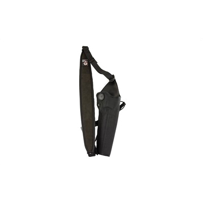 DeSantis Gunhide Black Mamba Chest Holster Fits S&W 500 8.5", RH, Black - M40BA05Z0 - Desantis Gunhide