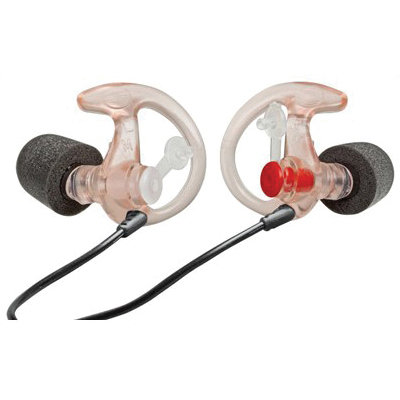SureFire Sonic Defender Medium Ear Plus, Clear - EP7-MPR - Surefire