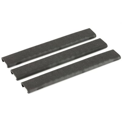Ergo Grip Rail Covers, 18 Slot Ladder, Black, 3-Pack - 4379-3PK-BK - Falcon