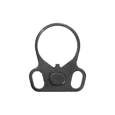 Ergo Grip Double Loop Sling Plate, Black  - 4970 - Falcon