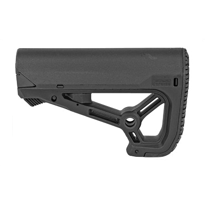 FAB Defense AR-15 Buttstock Small/Compact Design Fits Mil-Spec And Commercial Tubes, Black -  FX-GLCORES - Fab Defense