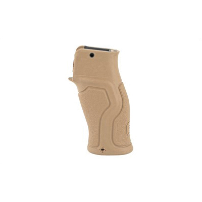 FAB Defense Gradus Pistol Grip with Beavertail FDE - FX-GRADUSFBVT - Fab Defense