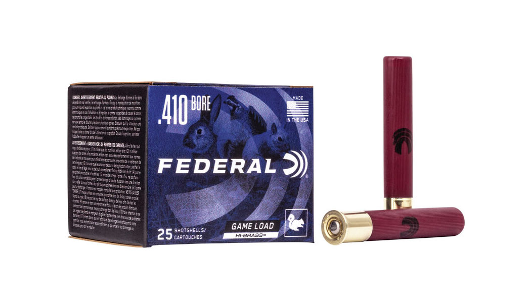 Federal Game Load Upland Hi-Brass 410 Bore Ammo, 25rds - H4135 - Federal