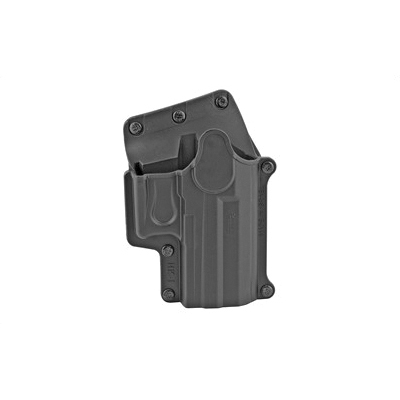 Fobus RH OWB Kydex Holster For HK USP, FN 40, Ruger SR9, Black - HK1BH - Fobus Usa