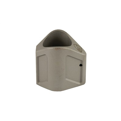 Fortis Low Profile Steel Gas Block .750, Stainless  - F-LPGB-SS - Fortis Manufacturing