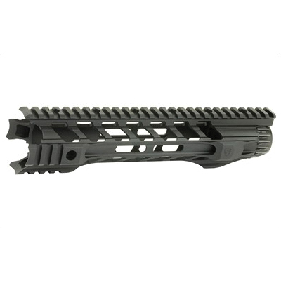 Fortis 10" M-Lok Night Rail System 5.56 Free Float, Black - NTR-10-ML - Fortis Manufacturing