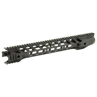 Fortis  16" M-Lok Night Rail System 5.56 NATO Free Float, Black - NTR-16-ML - Fortis Manufacturing