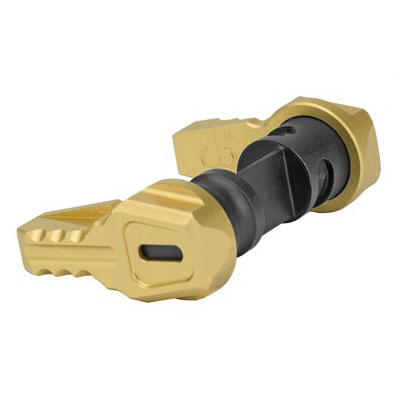 Fortis SLS Fifty Super Lean Sport Safety Selector, Gold w/ No Logo - SLS-50-GOLD - Fortis Manufacturing
