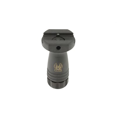 GG&G Short Vertical Forend Grip Fits Picatinny, Black - GGG-1543