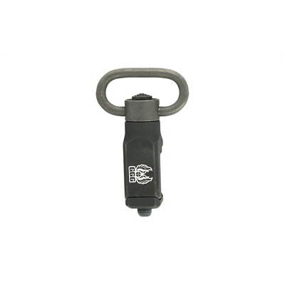 GG&G Picatinny Sling Mount w/ Quick Detach Swivel, Black - GGG-1620