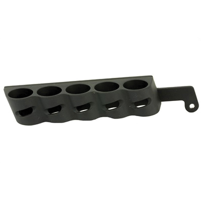 GG&G 5 Shot Side Saddle Holds 12 Gauge Ammunition Fits Mossberg Shockwave, Black - GGG-2001 - Gg&G Inc.
