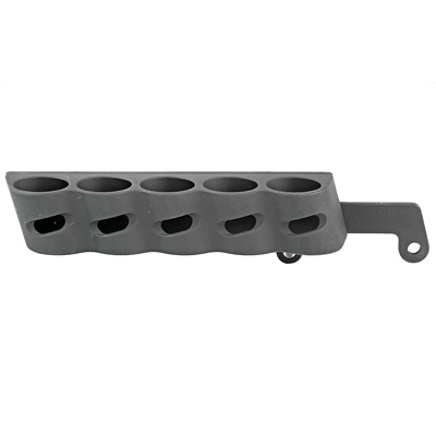 GG&G 5 Shot Side Saddle Holds 12 Gauge Ammo w/ QD Sling Attachment Fits Rem 870 Tac-14, Black - GGG-2005 - Gg&G Inc.