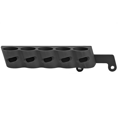 GG&G 5 Shot Side Saddle Holds 12 Gauge Ammo Fits Remington TAC-13, Black - GGG-2210 - Gg&G Inc.