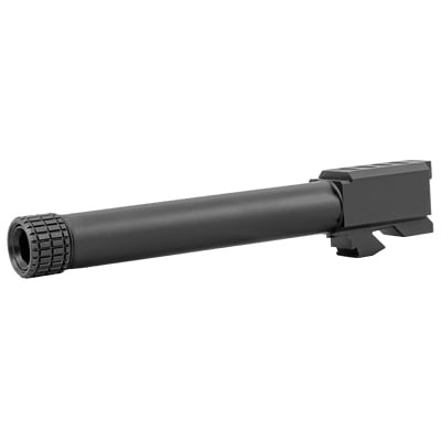 Grey Ghost Precision 9mm Match Grade Barrel for Glock 17 Gen 3 & 4, Black Nitride - G17-T-BN - Grey Ghost Precision
