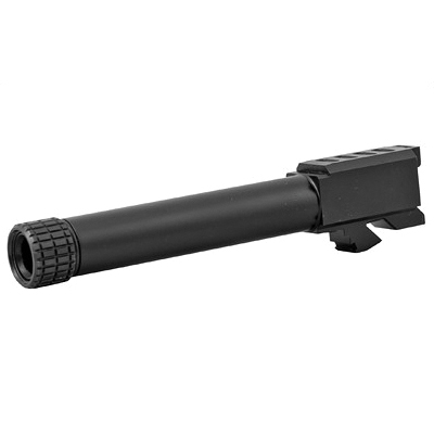 Grey Ghost Precision 9mm Match Grade Barrel for Glock 19 Gen 3 & 4, Black Nitride - G19-T-BN - Grey Ghost Precision