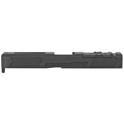Grey Ghost Precision Stripped Slide for Glock 17 Gen3 Version 4 Slide Pattern, Black Nitride - GGP-17-3-OC-V4 - Grey Ghost Precision