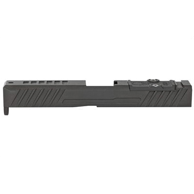 Grey Ghost Precision Stripped Slide fits Glock 17 Gen4 Version 3 Slide Pattern, Black Nitride - GGP-17-4-OC-V3 - Grey Ghost Precision