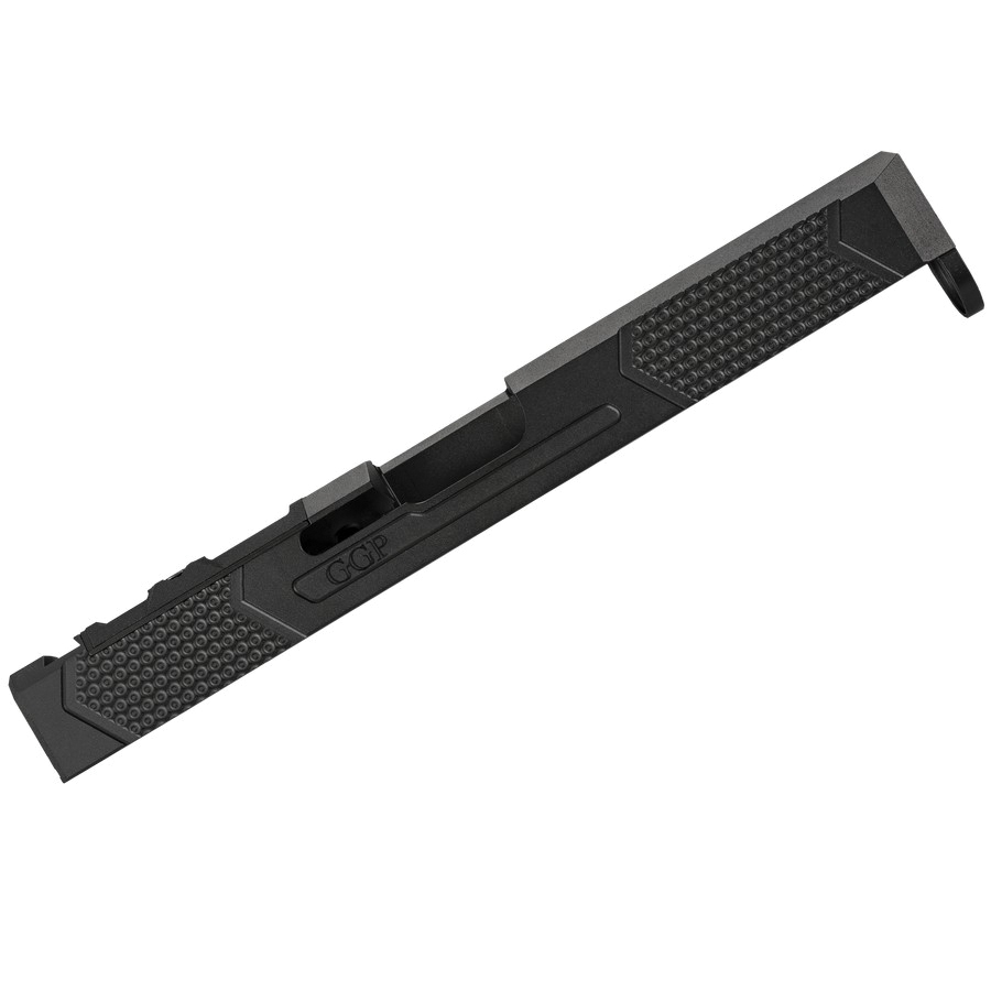 Grey Ghost Precision Gen 4 Stripped Slide for Glock 17 Pistol, Black Nitride Coated - GGP-17-4-OC-V4 - Grey Ghost Precision
