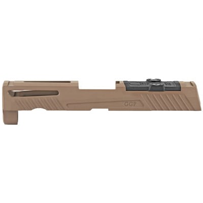Grey Ghost Precision Stripped Slide SIG P320 Compact, FDE Cerakote - GGP320-C-FDE-1l - Grey Ghost Precision