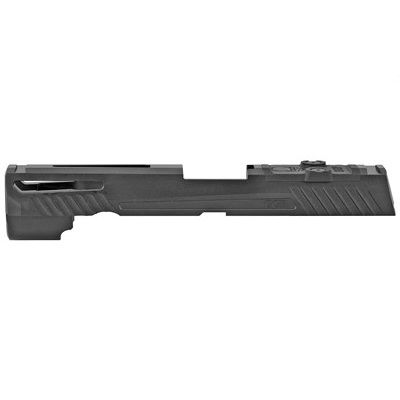 Grey Ghost Precision Stripped Slide for SIG P320 Full Size, Black DLC - GGP320-F-BLK-1 - Grey Ghost Precision