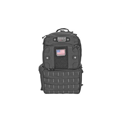 G-Outdoors Soft Tall Tactical Range Bag, Black - GPS-T1913BPB - Goutdoors