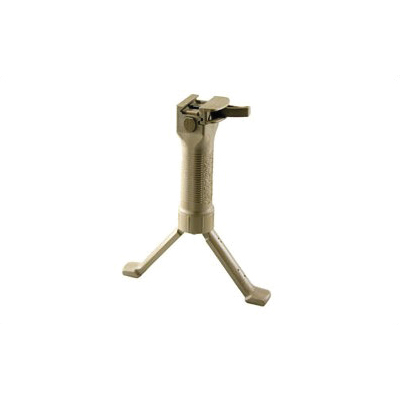 Grip Pod Picatinny Bipod With Steel Reinforced Legs, And Cam Lever, Tan - GPS-V2-CL-T - Grip Pod Gps
