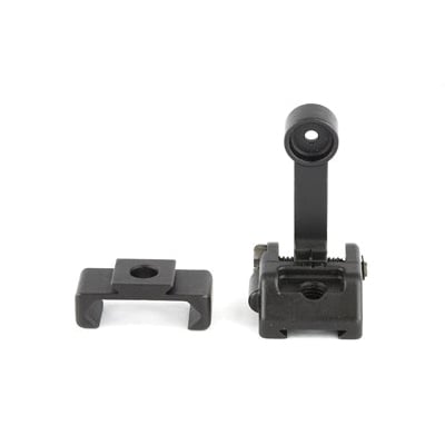 Griffin Armament M2 Folding Rear Sight With 12 O'Clock Base, Black - GAM2R - Griffin Armament