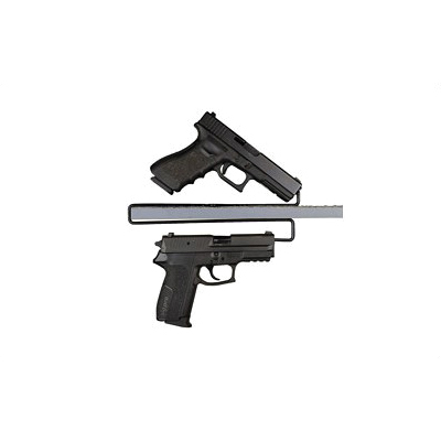 Gun Storage Solutions Over Under Handgun Hangers, 2 pack - OUHH2 - Gun Storage Solution