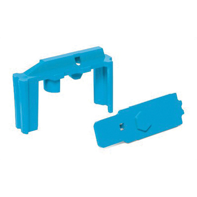 HEXMAG HexID Color Identification System for 5.56 Magazines, 4 Pack, Blue - HXID4-AR-BLU - Hexmag
