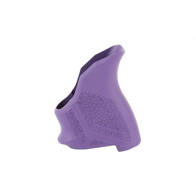 Hogue HandAll Beavertail Pistol Grip With Finger Grooves For Ruger LCP, Purple - 18126 - Hogue
