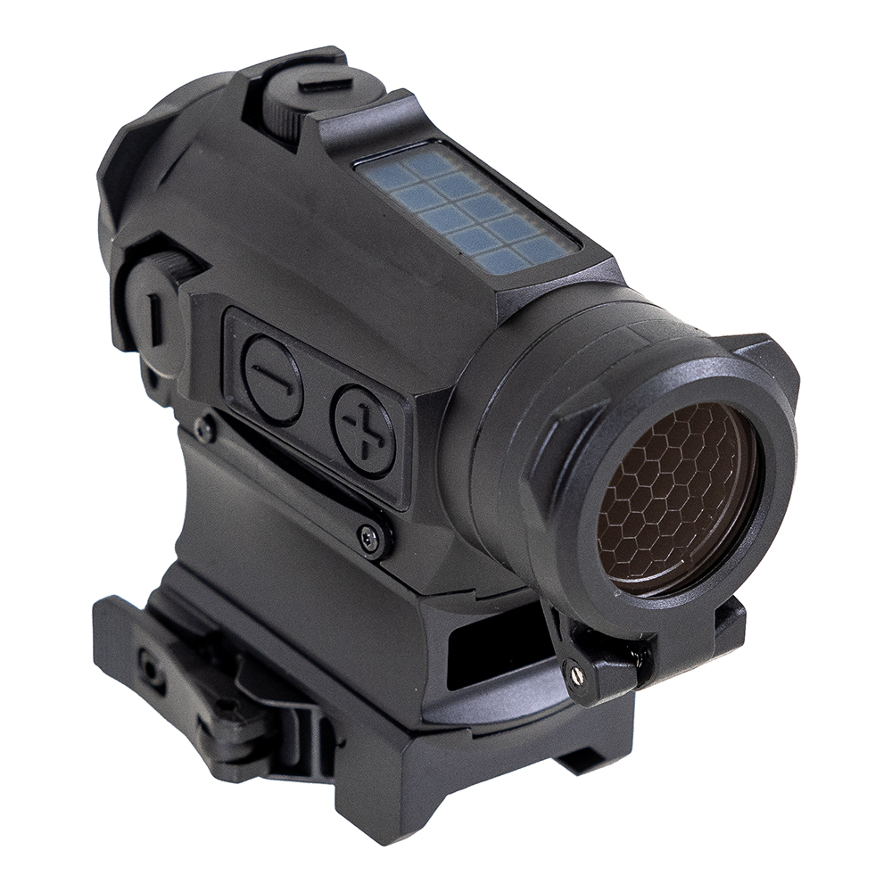 Holosun HS515 Circle Dot Micro Solar Red Dot Sight With Shake Awake, Black - HS515CM - Holosun