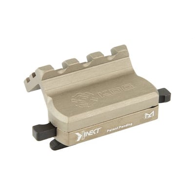 Kinetic Development Group Kinect M-LOK Mount Fits SureFire Scout Light, Brown - KIN5-135-BRN - Kinetic Development