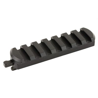 Kinetic Development Group 7 Slot Picatinny Rail Dual MLOK Kinect Rail, Black - KIN5-200 - Kinetic Development