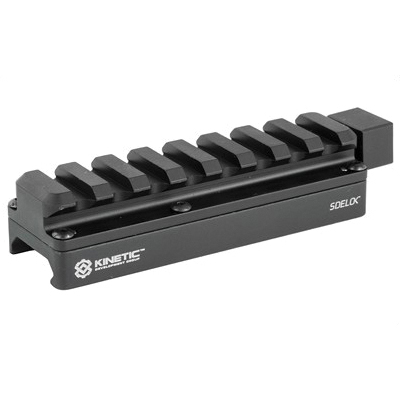 Kinetic Development Group SIDELOK Universal Scope Riser Fits Picatinny, Black - SID5-100 - Kinetic Development