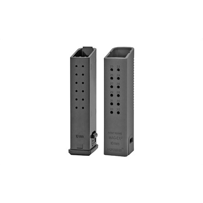 KRISS USA +18 10mm Magazine Extension Fits Kriss Vector, Black, 3/Pack - KVA-MX2K10BL01 - Kriss