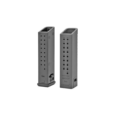KRISS USA +23 9mm Magazine Extension Fits Kriss Vector, Black, 3/Pack - KVA-MX2K90BL01 - Kriss