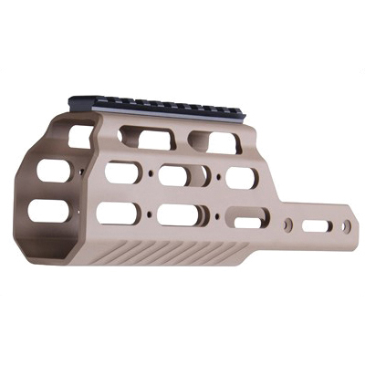 KRISS USA Receiver Extension Kit w/ Picatinny Side Rail Kit Fits GEN II CRB, FDE - KVA-VMRFD01 - Kriss