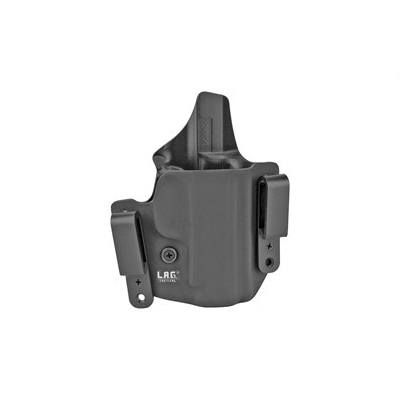 L.A.G. Tactical Defender Series OWB/IWB Holster Fits Sig P365XL, Black Kydex - 2088 - Lag Tactical