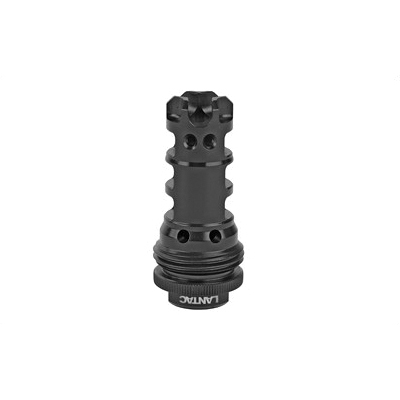 LanTac USA Dragon .308 Winchester Advanced Muzzle Brake With QD For SilencerCo ASR System, Black - DGN762B-ASR - Lantac
