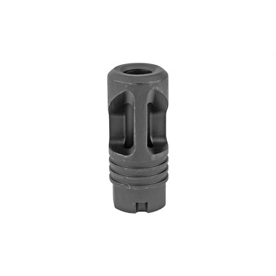 LBE Unlimited 14x1 LH Dual Port AK-47 Flash Hider, Black - AK47-DP