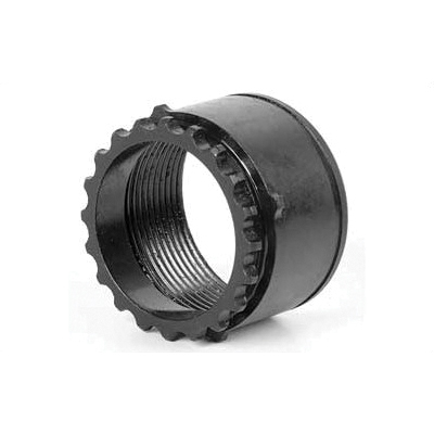 LBE Unlimited AR 308 Barrel Nut, Black - ARBNT308 - Lbe