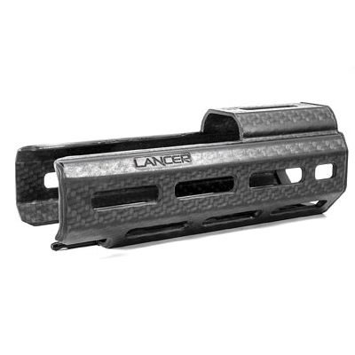 Lancer Carbon Fiber Replacement Handguard For Sig MPX, Black - LCH-MPX-8 - Lancer Systems